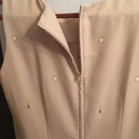 Vintage Star border Sheath Dress with Blouse - Picture 6 of 13